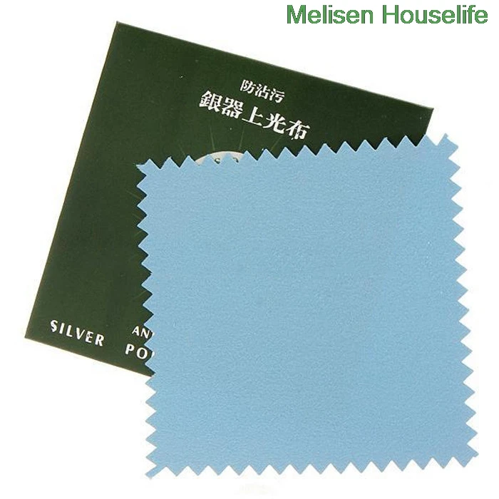 

New Arrive 5pcs Jewelry Cleaning Cleaner Polishing Cloth Cheapest Double Sides Cotton Flannels Fabric