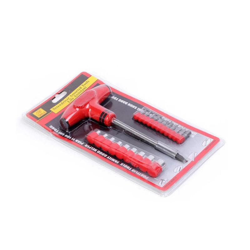 24Pcs Screwdriver Set T-Handle Bit Driver Socket Bits Heads Kit and | Инструменты