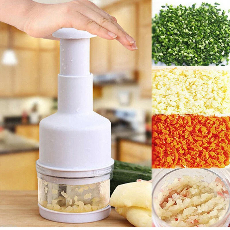 1pcs Onion Chopper Kitchen Pressing Food Cutter Slicer Peeler Dicer Vegetable Garlic Mincer Cooking Tool | Дом и сад