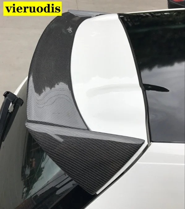 

Carbon Fiber Rear Roof Spoiler Lip Trunk Wings for Volkswagen VW Scirocco Standard Coupe 2009 - 2013 FRP Unpainted Non R