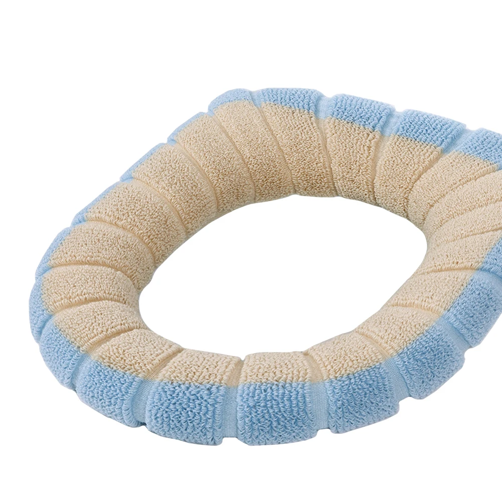 Universal Soft Heated Washable Toilet Seat Mat Home Decor Closestool Mat Pad Seat Case Warmer Toilet Lid Cover Accessories