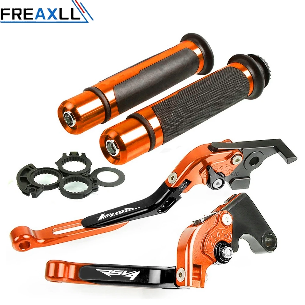 For Aprilia RSV4R RSV4 R FACTORY 2009-2019 2018 2017 2016 2015 2014 2013 Motorcycle Brake Clutch Levers Handlebar Hand Grips | Автомобили