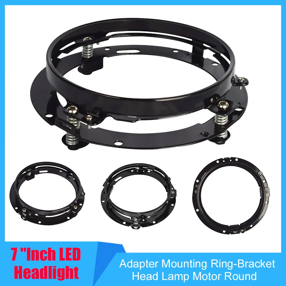 

7 "Inch LED Headlight Adapter Mounting Ring-Bracket Head Lamp Motor Round