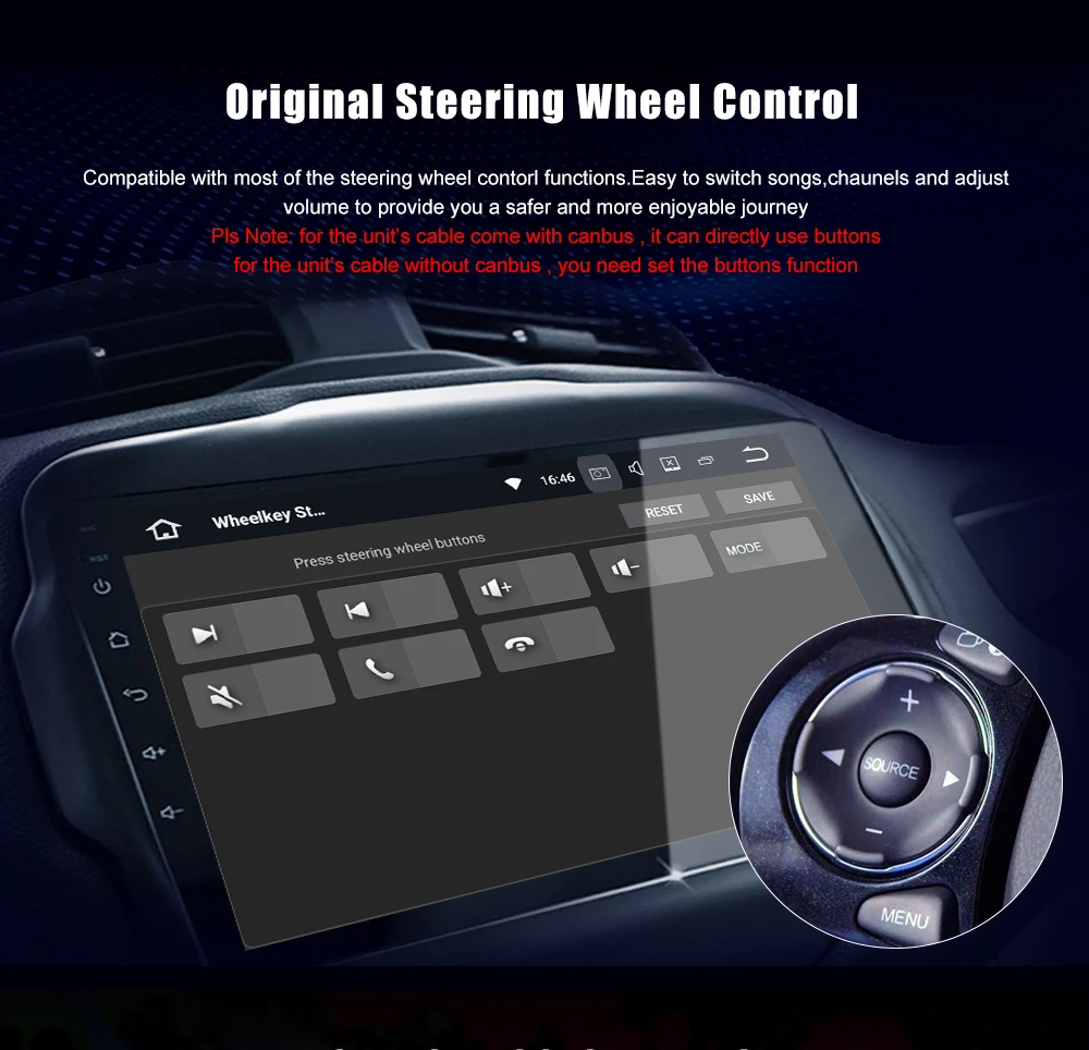 Android 9.0 Car Stereo 10.2" IPS Screen for Nissan X-Trail Qashqai Autoradio Bluetooth MP3 1 Din GPS Navigation