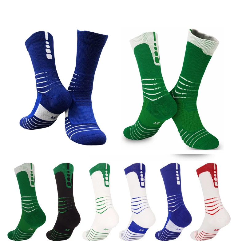 

Sports Socks Professional Towel Bottom Basketball Socks Non-Slip Sweat-Absorbent Breathable Training Socks Elite Socks