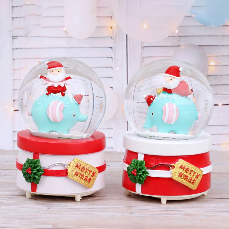 Хрустальный шар снежный ком музыкальная шкатулка светильник снежинка Материал