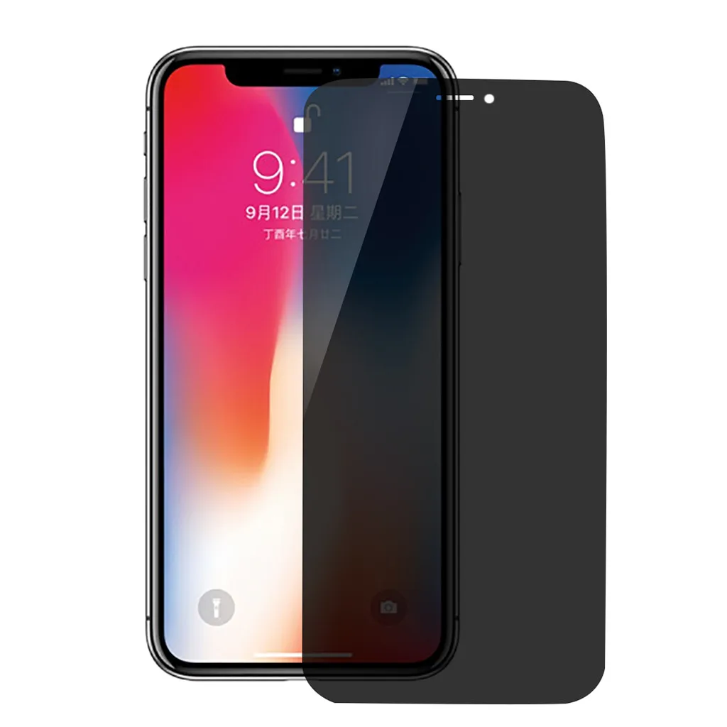 Ouhaobin Защитные пленки для конфиденциальности закаленное стекло iPhone X/XS Защитная