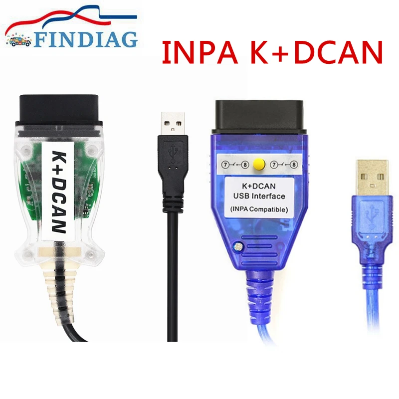 Горячая распродажа! Для BMW INPA K DCAN Интерфейс с переключателем USB Диагностика + CAN FTDI