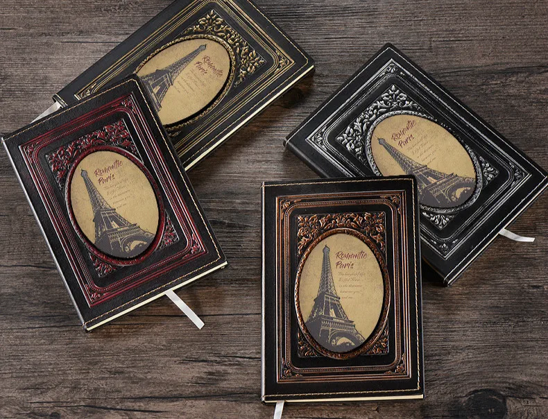The Great Eiffel Tower Theme Diary A5 блокнот чистая крафт-бумага книга 100 листов
