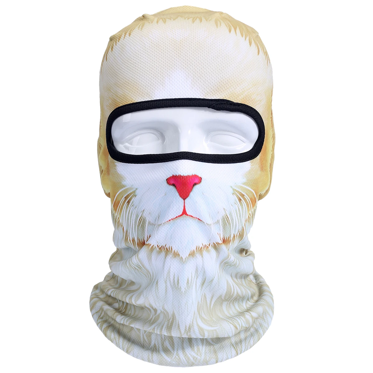 Балаклава мотоциклетная маска для лица 3D животное кошка шапки для собак шлем ветрозащитный страйкбол Пейнтбол сноуборд Велоспорт лыжный Хэллоуин - Цвет: 52