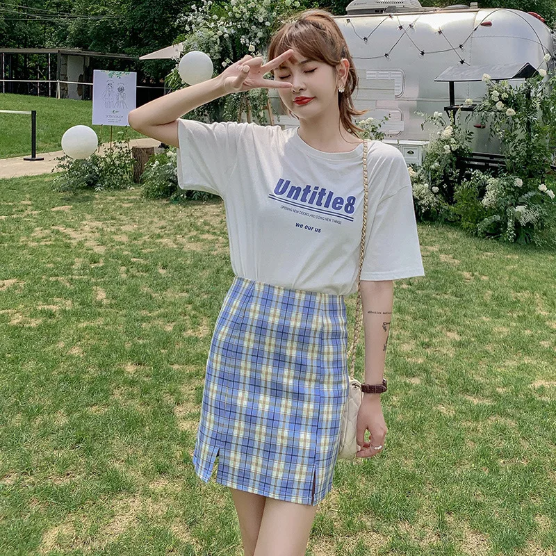 

S-3XL Plus Size Women Skirts Casual Sweet High Waist A Line Pleated Mini Skirt Autumn Winter Korean Summer Autumn Slim Skirts