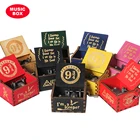 Музыкальная шкатулка с деревянной ручкой, старинная резная Музыкальная шкатулка с тематикой парка Юрского периода, королева you are my sunshine, подарок на день рождения и Рождество