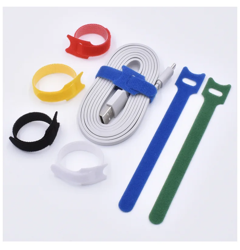 

USB Cable Winder Cable Organizer Ties Mouse Wire Earphone Holder HDMI Cord Free Cut Management Phone Hoop Tape Protector