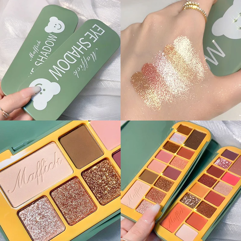 

New Arrival 14 Colors Charming Eyeshadow Palette Matte Long-lasting Waterproof Palette Glitter Soft Makeup Cosmetics TSLM1