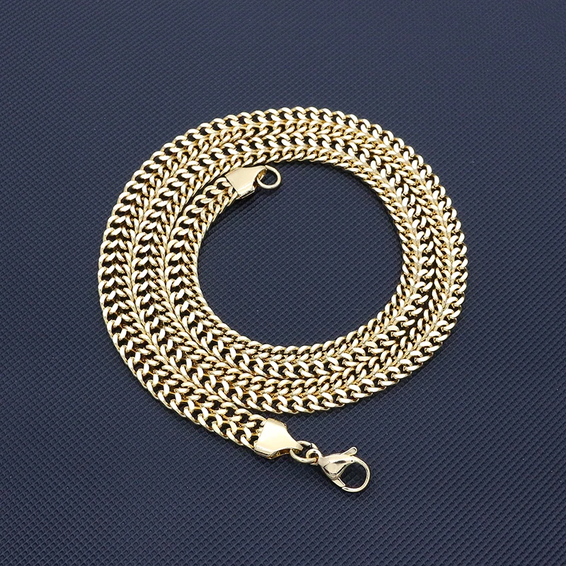 

Punk 8MM 60CM Snake Neck Chains For Men Women Wholesale Gold/Silver Color Chokers Long Collier Necklace Jewelry Dropshipping