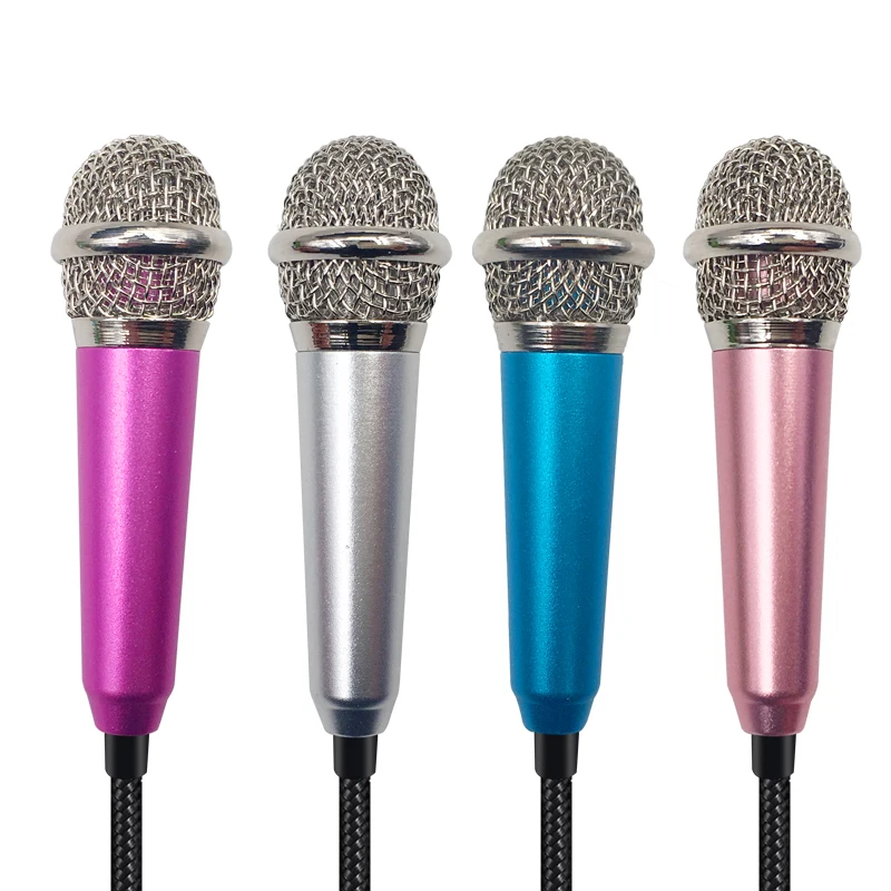 Портативный мини микрофон 3 5 мм стерео Студийный для речи Аудио Микрофон