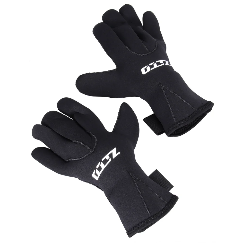 

3mm Thick Warm Diving Anti-Wear Non Snorkeling Scratch Prevention Sunscreen - Size (Black)