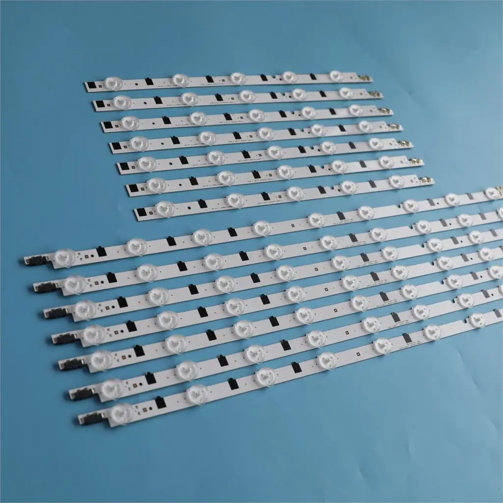 

14pcs LED strip 2013SVS42F For Samsung 42'' TV D2GE-420SCB-R3 D2GE-420SCA-R3 UE42F5000AK HF420BGA-B1 UE42F5500 UE42F5300