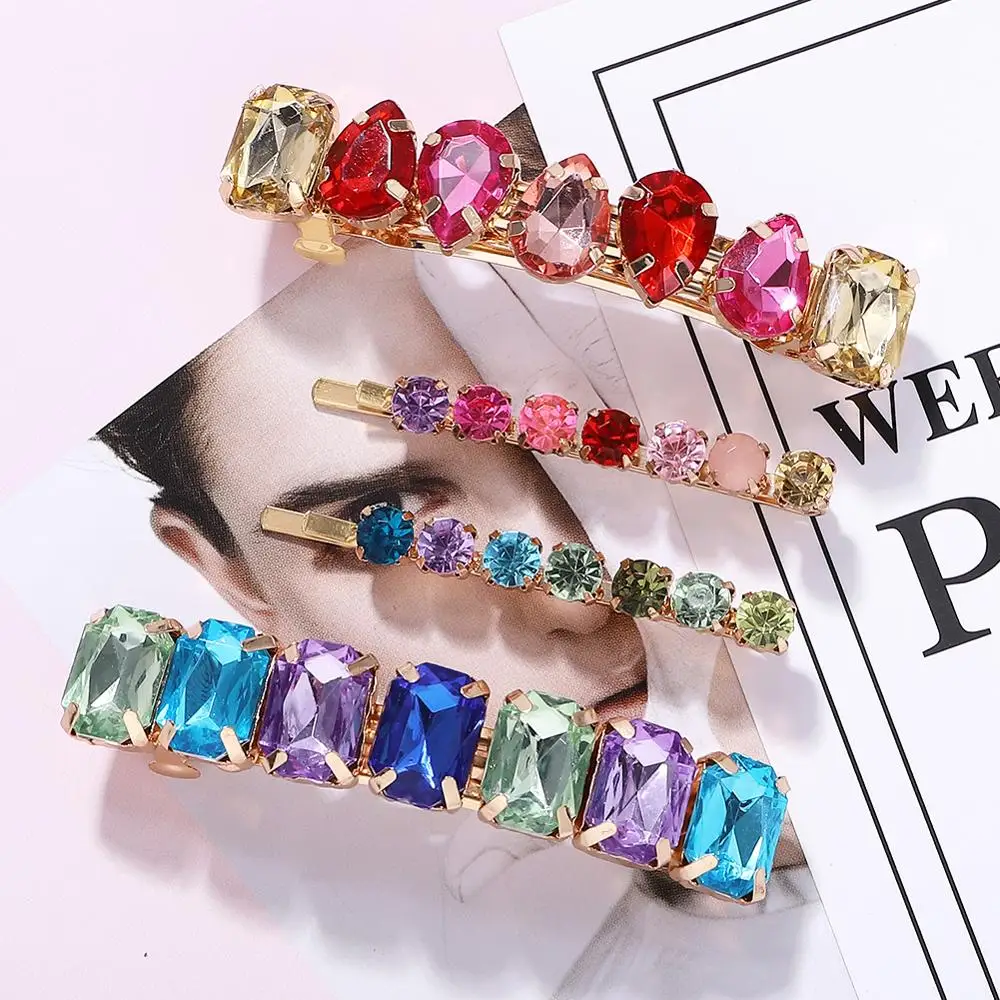 Корейская имитация жемчужная заколка классическая короткая красочная расческа