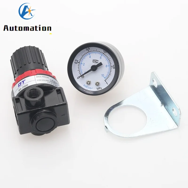 AR2000 1/4 &quotРезьба BSP пневматические воздушный компрессор регулятор давления