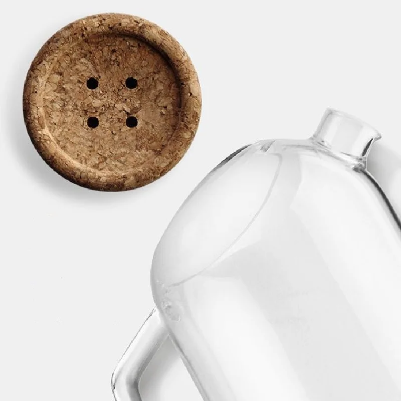 Стеклянный кувшин для воды графин сока пробка большая емкость термостойкий