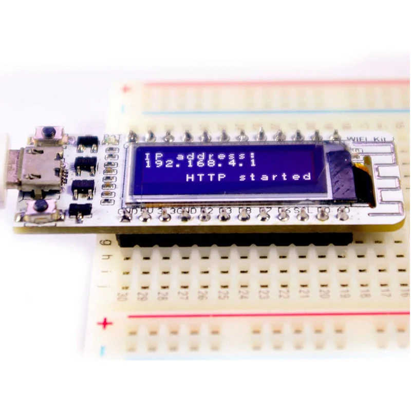 Комплект ESP8266 OLED Wi-Fi 0 91 дюйма синий OLED-дисплей + Bluetooth CP2014 Интернет-макетная плата