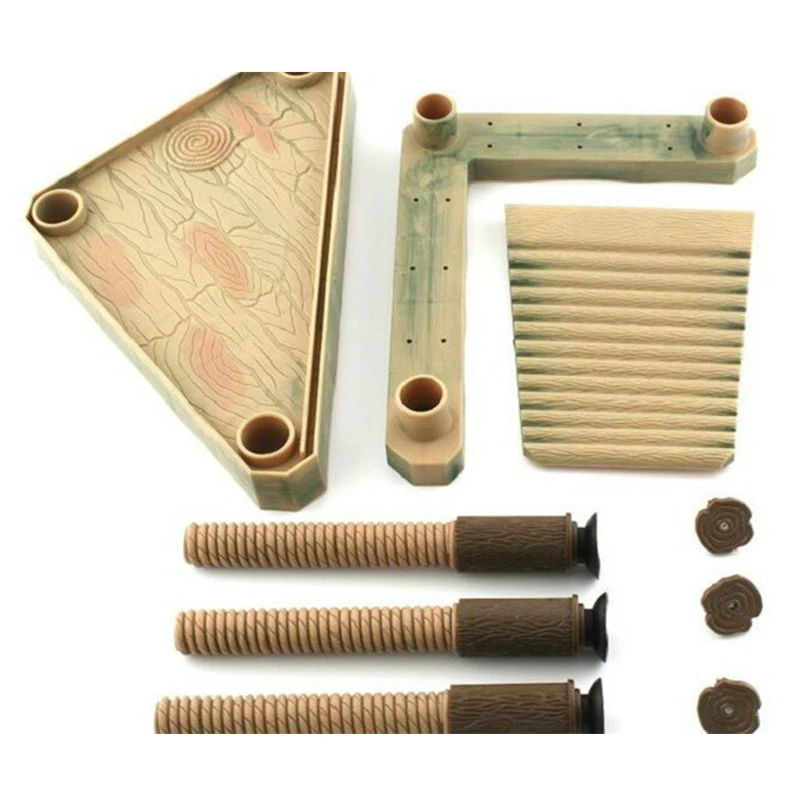 

High Quality Aquarium Turtle Island Basking Platform Turtle Tank Decoration Floating Island For Climbing Reptile Supplies