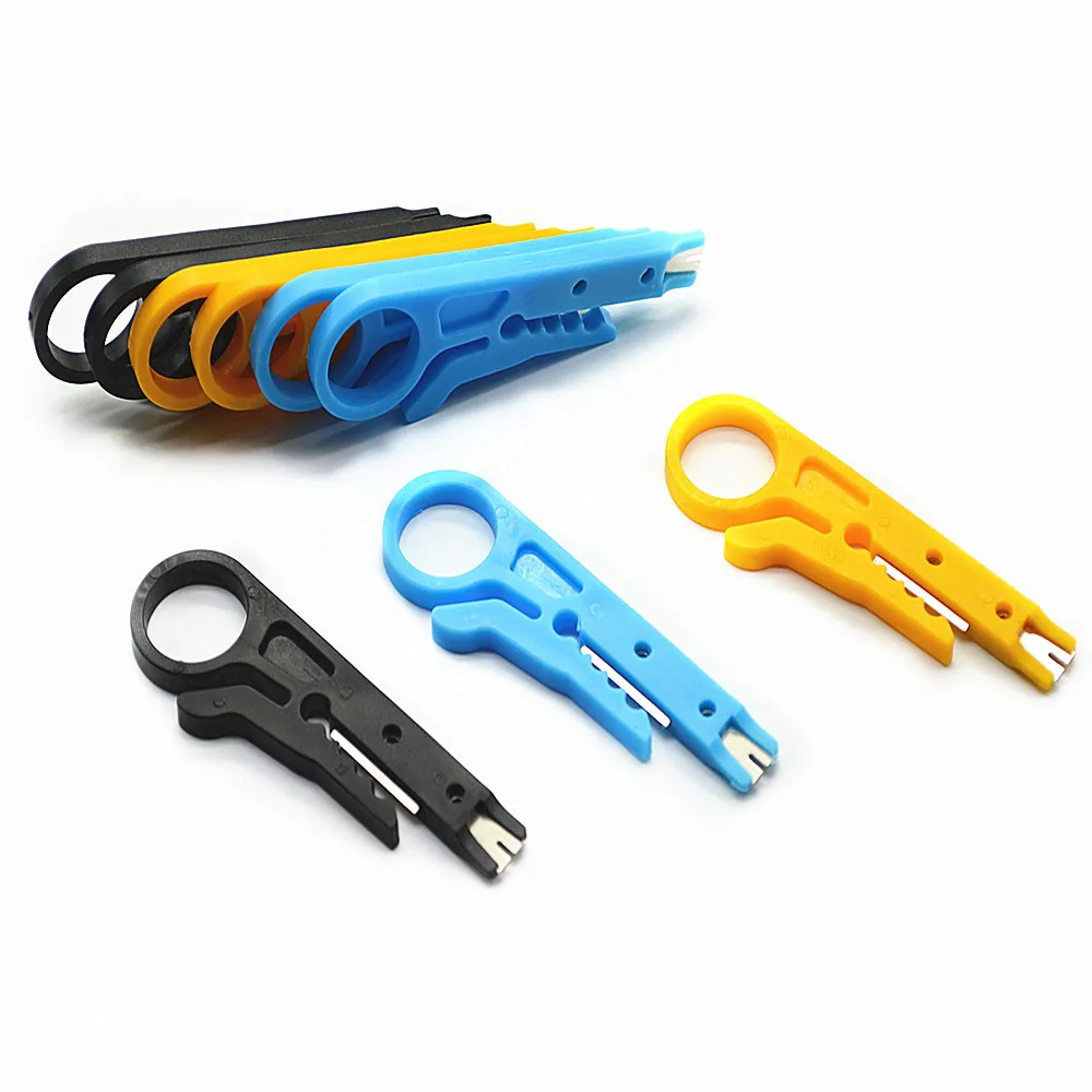 

Mini Portable Wire Stripper Knife Crimper Pliers Crimping Tool Cable Stripping Wire Cutter Multi Tools Cut Line Pocket Multitool