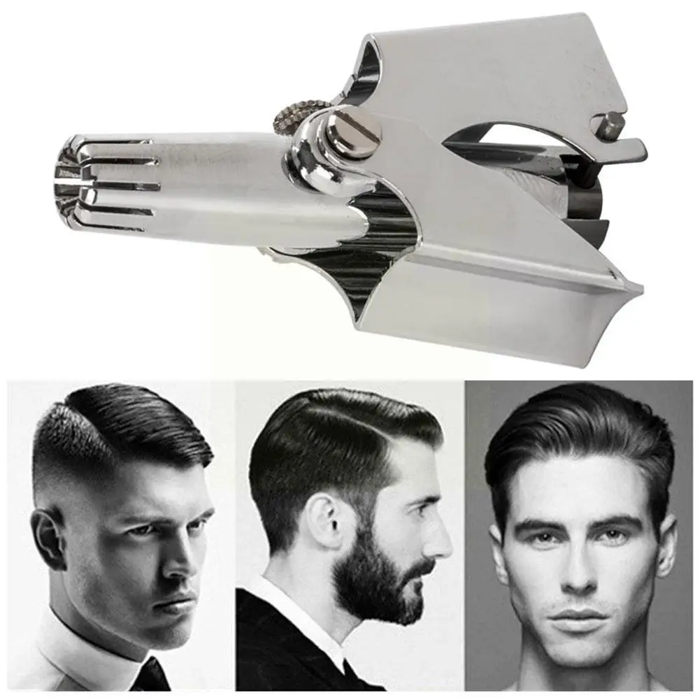 

Mini Men's Nose Hair Trimmer Steel Manual Hair To Nose Tool Scissors Carry Easy Machines For Production