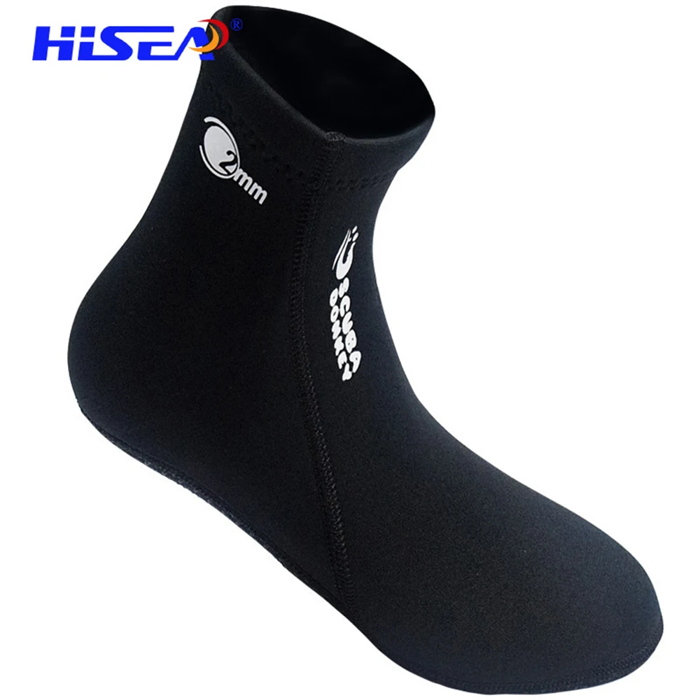 

New 1 Pair OF 2MM Neoprene Diving Socks Non-Slip Cold And Warm Diving Socks For Snorkeling And Coral Beach Swimming Socks