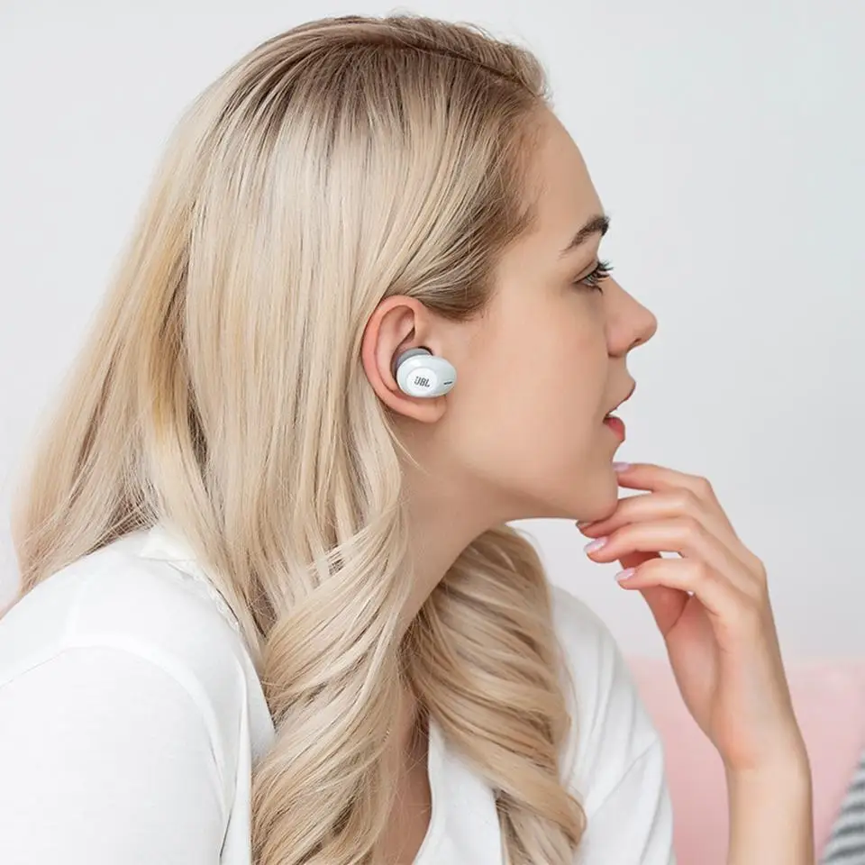 

100% Original JBL 120TWS Bluetooth Earphones Wireless Earbuds In-ear With Stereo Microphone Charging Case