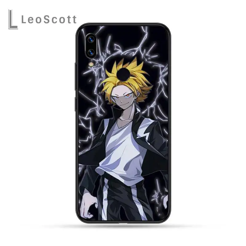 

Denki Kaminari My Boku No Hero Academia Phone Case For Xiaomi Redmi Note 4 4x 5 6 7 8 pro S2 PLUS 6A PRO