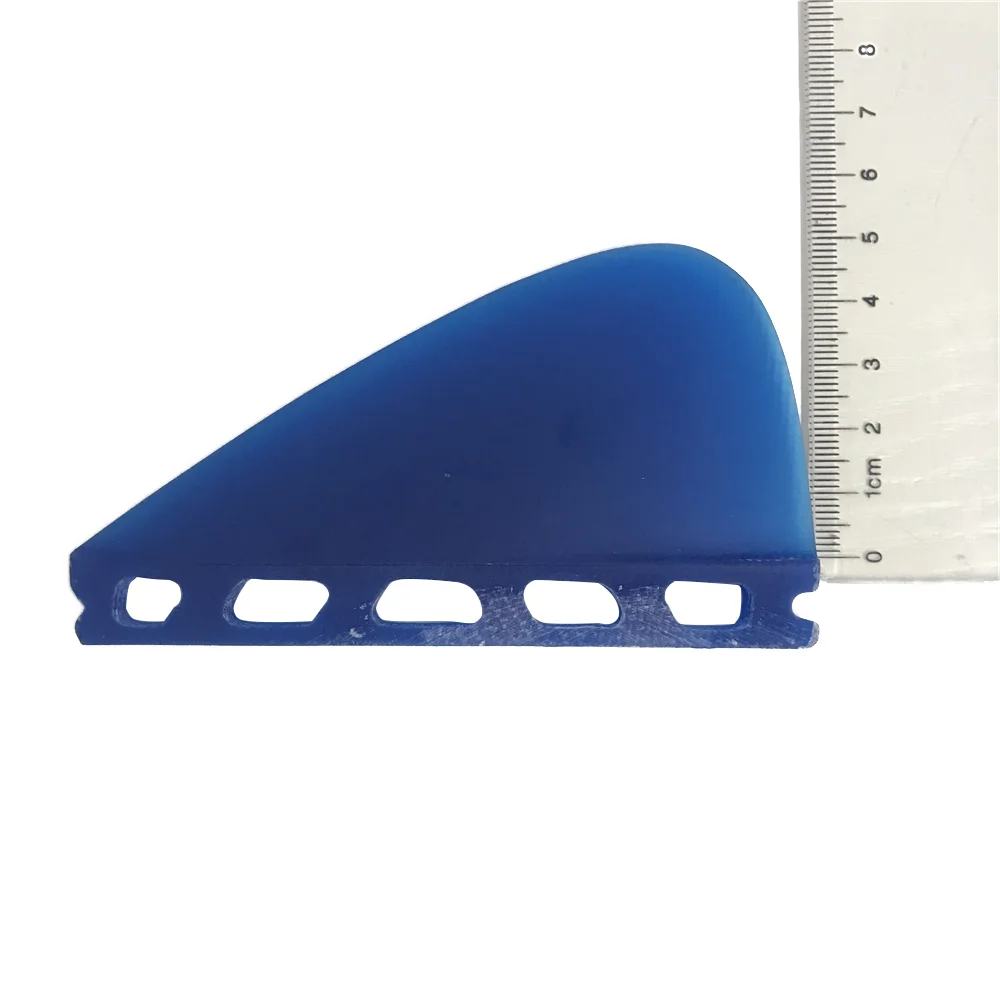 Плавники с одним язычком плавник Knubster центральный плавники голубого цвета для