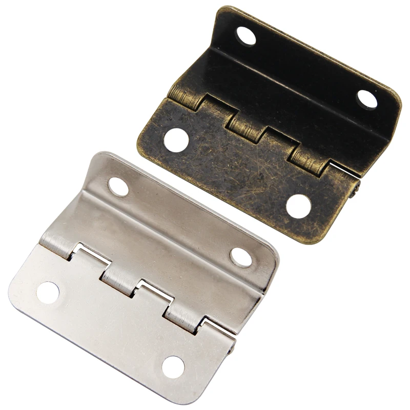 

12 Plywood Three Fold Hinge Wooden Box Interior Furniture Cabinet Door Live Hinge Wooden Box Right Angle Flip Hinge Iron