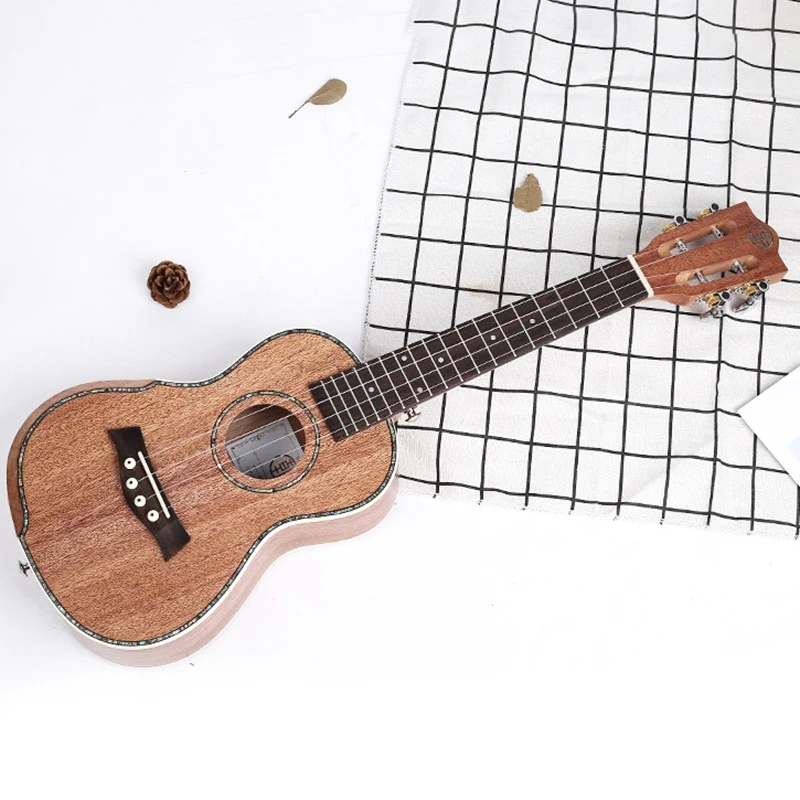 Ukulele 23 Inch Solid Mahogany Top with Starter Tenor Spruce sheet | Спорт и развлечения