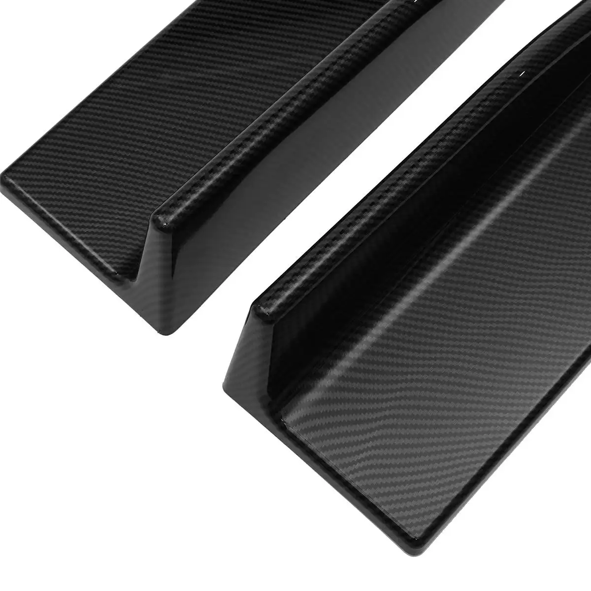 

Universal 6pc Carbon Fiber Look 2m Car Side Skirt Splitter Extensions For LEXUS IS200T IS250 IS350 ISF GS350 GS450H ES300h ES330