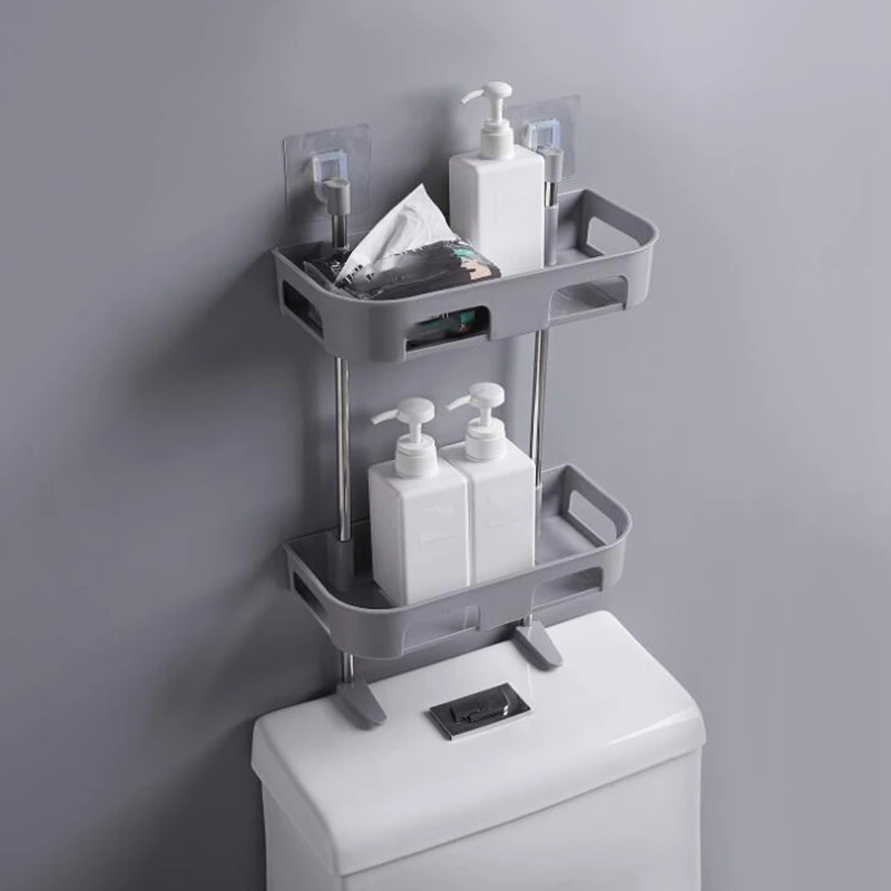 Многофункциональная полка для унитаза многослойная подвешивания ванной комнаты