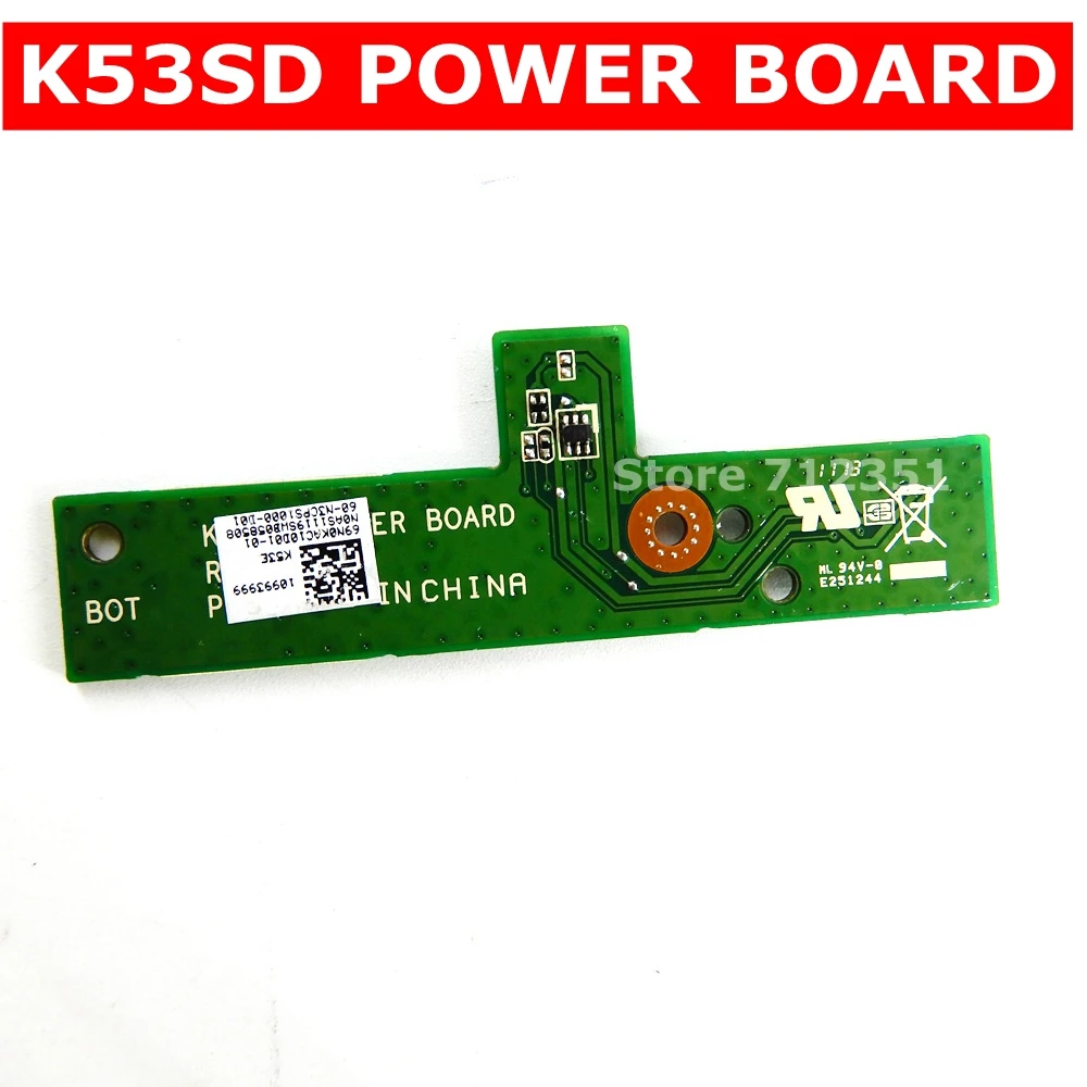 Плата питания K53SD для ASUS A53S X53S K53S P53S K53SV K53E K53SJ K53SM|Звуковые карты| |