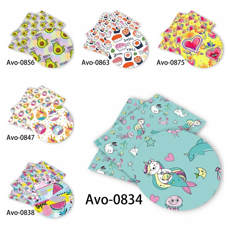 

Diy-каждый день Diy 30*135 см печатная искусственная кожа винил для банта, DIY материалы ручной работы