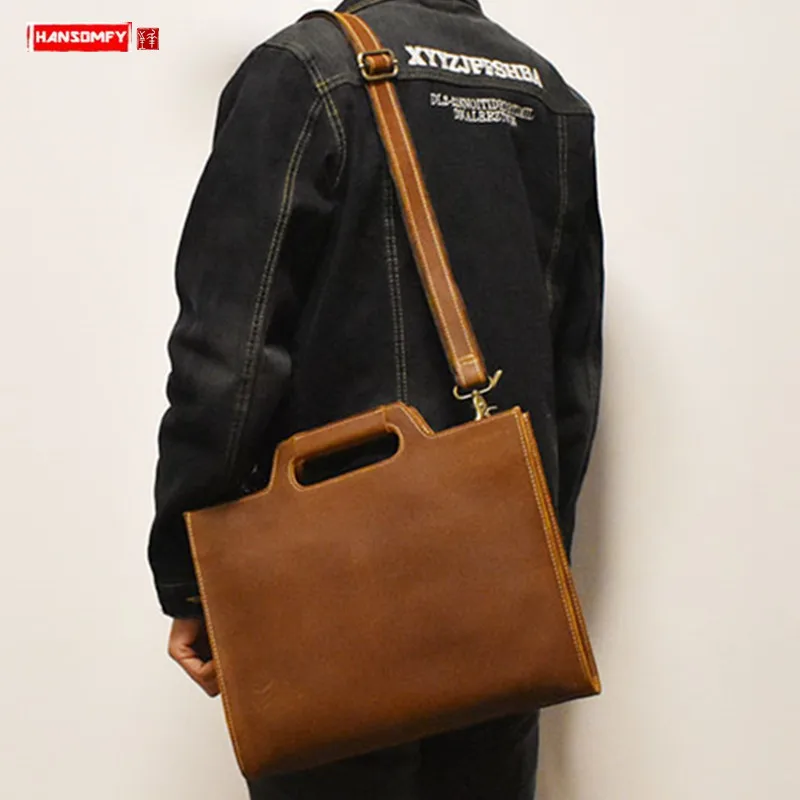 New Men's Handbag Shoulder Crossbody Bag 13