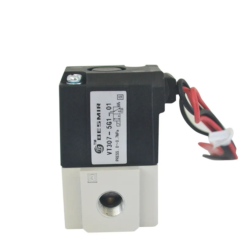 VT307/VT307V Серии высокочастотный электромагнитный клапан VT307-3/4/5/6G1-01/02 вакуумный