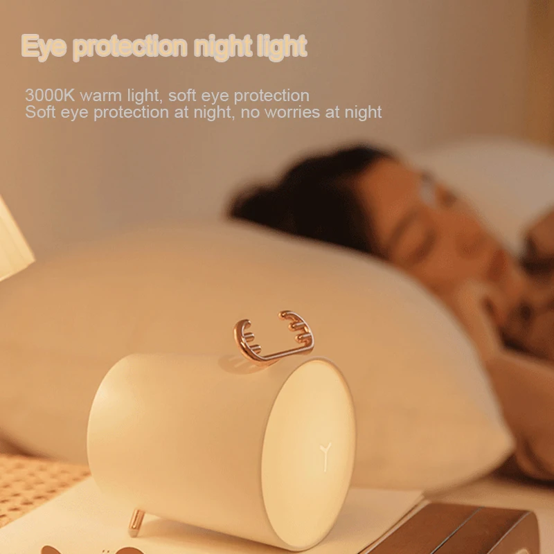 

Креативная Беспроводная Bluetooth-Колонка Fawn с зарядкой от USB, портативная многофункциональная светодиодная колонка с ночным освесветильник ен...