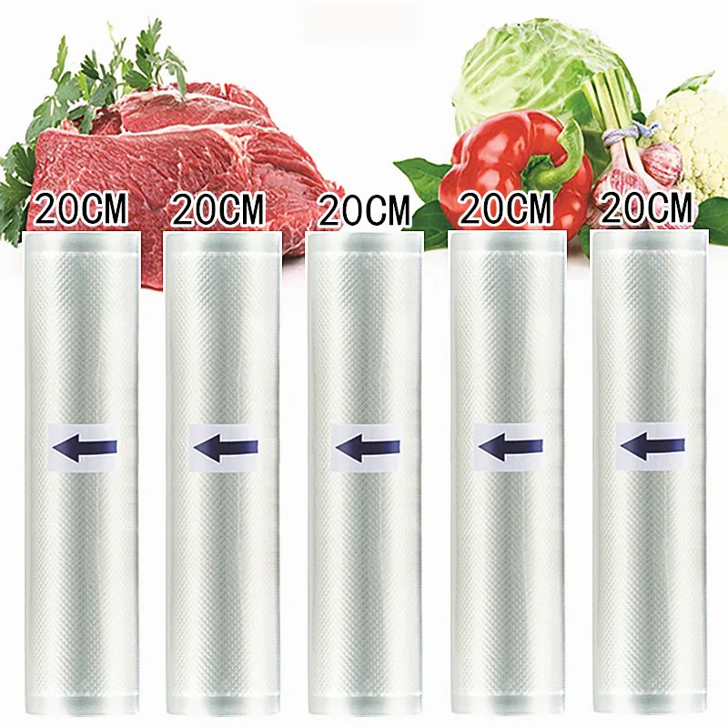 Вакуумная сумка для хранения продуктов 5 рулонов/партия домашней кухни