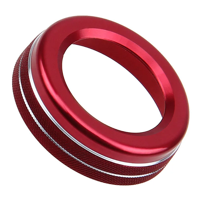 Кольцо регулировки громкости автомобиля обшивка синего красного серебристого