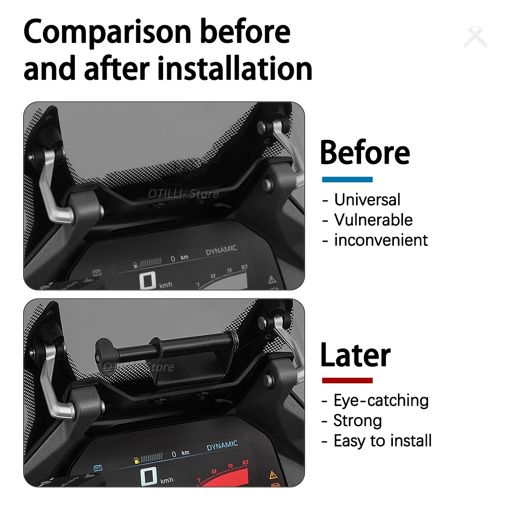 Новый для BMW R1250RS R1250 RS мотоциклетный модифицированный держатель телефона