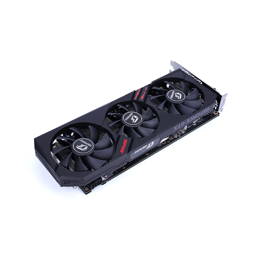 Цветная видеокарта iGame GeForce GTX 1660 Ti Nvidia GPU GDDR6 6G игровая для настольного компьютера