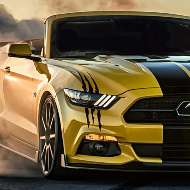 Автомобильные стайлинг фары персонализированные автомобильные наклейки для dodge