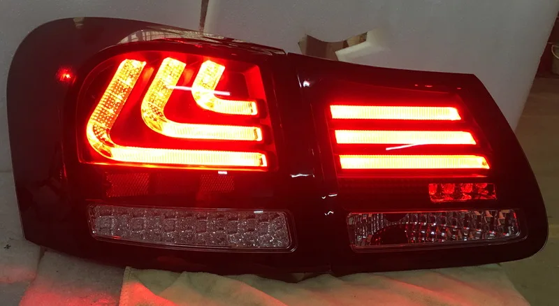 Задний фонарь для автомобиля Lexus GS350 2006-2010 GS300 GS430 светодиодная сигнальная лампа Противотуманные фары DRL дневные ходовые огни тюнинг автомобильные аксессуары