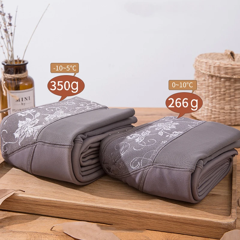 Полный 350g зимнее бархатное тело формируя имитация кожи женские колготки с