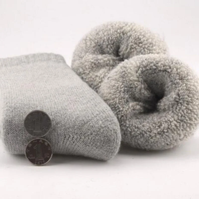 Теплые хлопковые носки с подогревом спортивные лыжные зимние для ног бега